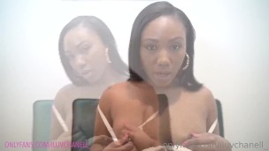 Chanell Heart Cries While Masturbating ( MULTI ORGASM ) 