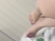@tici_feet tici feet ig tici_feet feet with lilac toenails and soles
