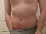 wanking in my bathroom 4/16