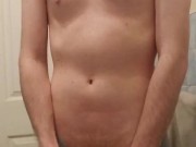 wanking in my bathroom 5/16