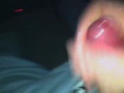 cum oozing from my red bell end 1/16