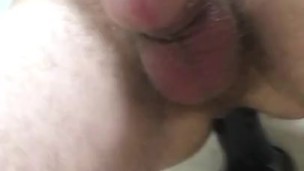 Hung Twink Impales Himself on Huge Black Dildo