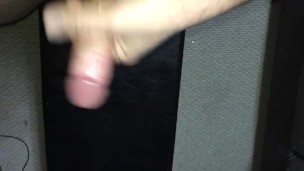 Stroking cock and cumming..lots! 