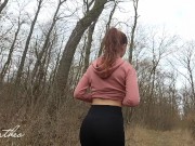 Forest Running, Anal Fucking, Public Cumming 2/16