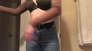 long day of going out tease big boobs