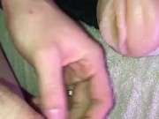  pussy lips griping my cock! Creampied fleshlight girl !  2/16