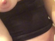 big tits , saliva and vagina’s juice