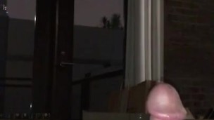 Big cock explodes without stroking