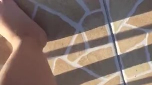@tici_feet IG tici feet tici_feet just walking barefeet!