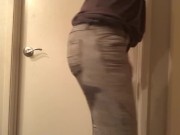 pissing in my pants and moaning because i’m horny 14/16