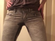 pissing in my pants and moaning because i’m horny 9/16
