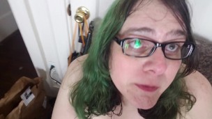 Trans Goth Girl with Small Penis Humiliates Your Small Penis