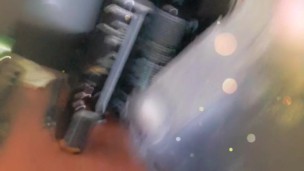 Sc Puppy Kyle Butler sucks dildo