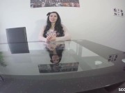 First Anal Sex for German Teen Xania at Real POV Porn Casting by Agent 1/16