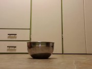 Primal Piss On All Fours Into A Metal Bowl 16/16