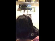 kitty cums while gagging on cock/trying to film it in 69, cum in throat 6/16