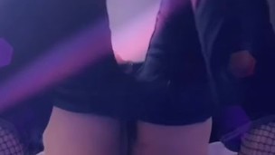 Sexy Blonde Tranny Girl Fucks Her Asshole With Biggest Purple Dildo Ever