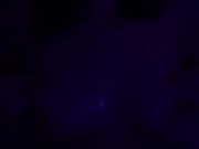 Very Dark Oiled Up Tit Play / Boob Worship