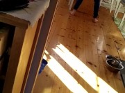 Ass penalisement fisting on kitchen table and a soaking wet pussy part 1 4/16