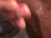 Stroking BBC In Mirror