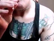 Queen's lollipop sucking ASMR