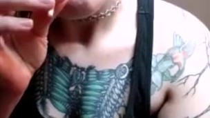 Queen's lollipop sucking ASMR