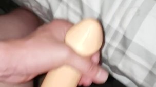 FTM Masturbating. Came on that thing hard at the end