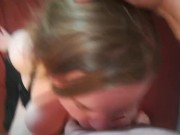 Трахнул глубоко в горло и кончил на лицо 9/16