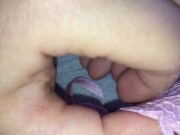 Сняла видео в колготках 12/16