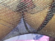 Сняла видео в колготках 2/16