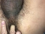 Request to see me put finger in mans asshole