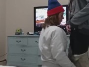 Pure Laughter after He Cums Within Minutes