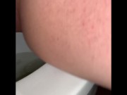 She didn’t want to stop playing during pee - She wanted me to taste her. 7/16