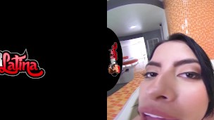VRLatina - Big Breasts Latin Teen Hot Tub Fucking - VR