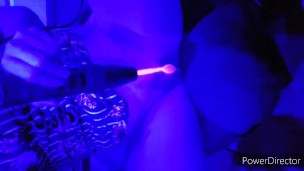 Shocking Masturbation Pussy Play with Kinklabs Shocker Wand 