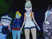 (3D hentai)(Furry) Rabbit gangbang 1/16