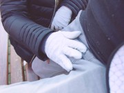 - 4K -FUCK CORONAVIRUS ! -RISKY OUTDOOR HANDJOB IN PARK, CUMSHOT ADELLA JAY 5/16