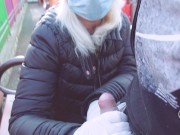 - 4K -FUCK CORONAVIRUS ! -RISKY OUTDOOR HANDJOB IN PARK, CUMSHOT ADELLA JAY 8/16