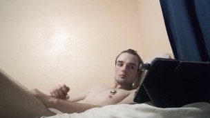 Jacking off to my own videos