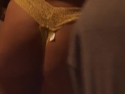 Wife loves teasing nice ass and tits