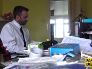 Throated bound kinky babe gets anannly banged 1/16