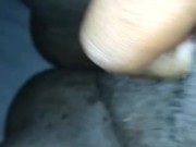Late night squirt ( gotta be quite my roommate is hom)