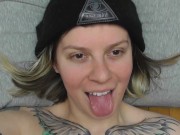 JERKING HIS LOAD ONTO MY FACE 10/16