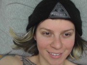 JERKING HIS LOAD ONTO MY FACE 8/16