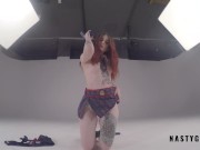 Miriam sexy school girl is ready to fight 5/16