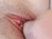 Домашний секс крупным планом | Кончил на красивую киску 7/16