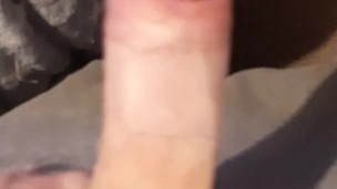 Male wanking solo