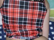 Daddy fucked me and cover my Calvin Klein thong with cum 5/16