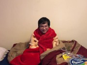 I seduce you with toilet paper and invite you to "quarantine and chill"