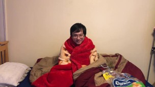 I seduce you with toilet paper and invite you to "quarantine and chill"